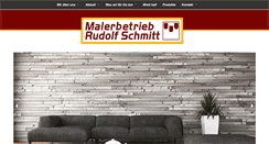 Desktop Screenshot of malerbetrieb-schmitt-gmbh.de